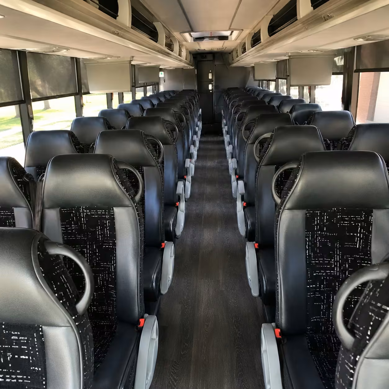 mesa charter bus interior