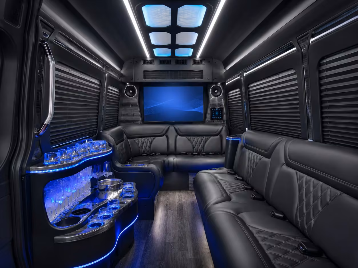 sprinter limo interior