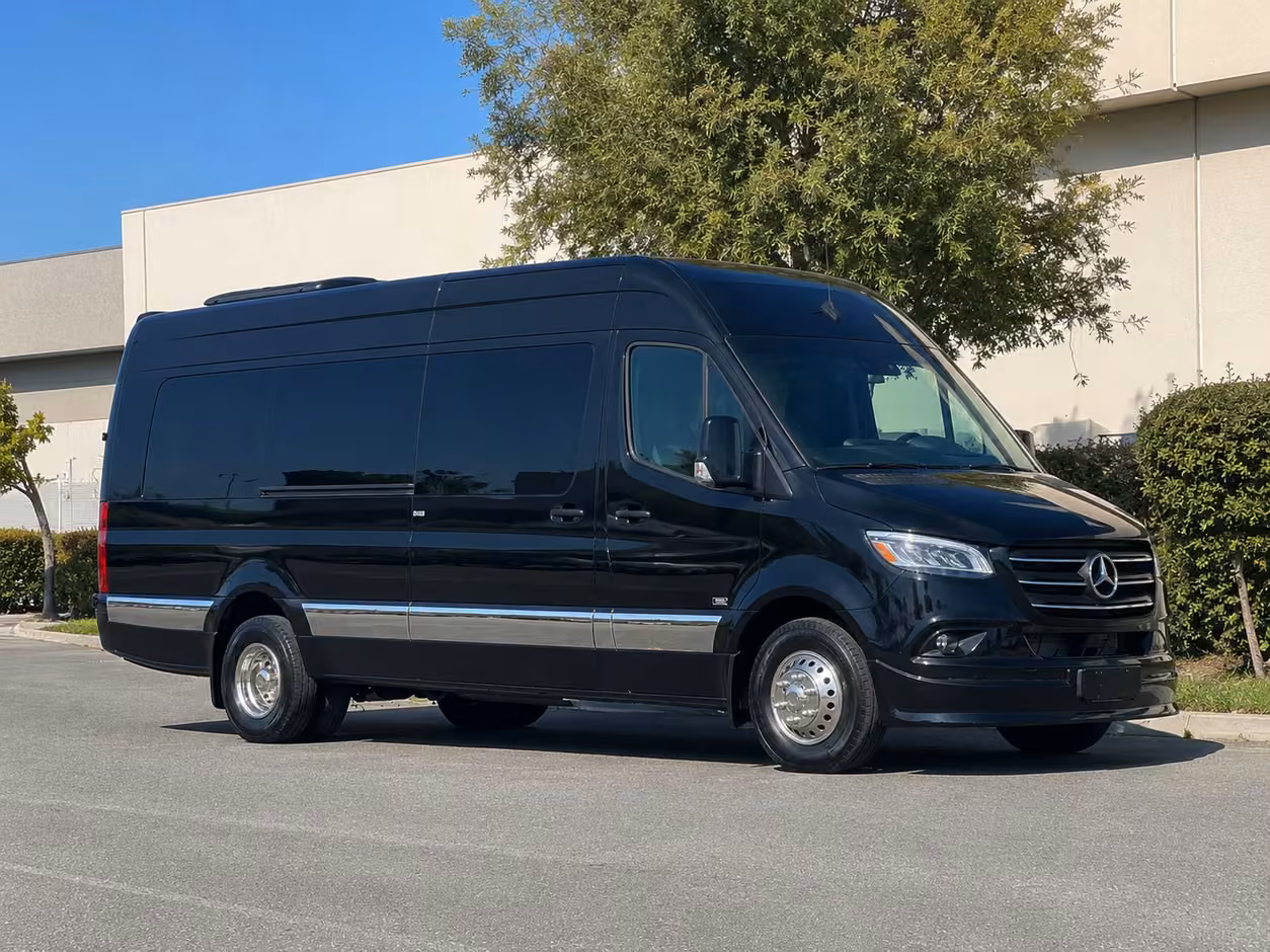 sprinter van rental with driver